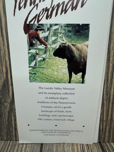 Pennsylvania German Landis Valley Museum Brochure - Picture 3 of 6