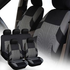 For Toyota Tacoma Car Seat Cover Full Set Polyester 5-seats Front Rear Protector