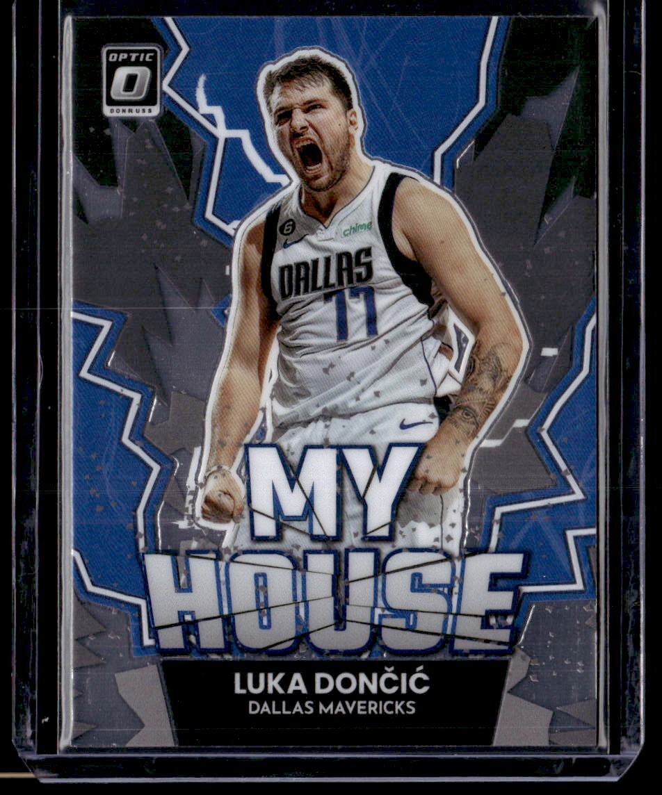 2022-23 Panini Donruss Optic Luka Doncic My House #3 Dallas Mavericks