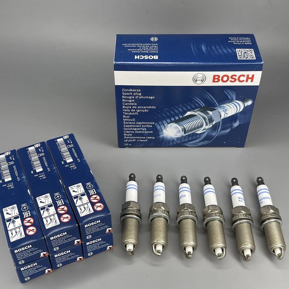 OE Bosch Nickel Spark Plug 6PCS For CHRYSLER DODGE JEEP RAM 1500 2500 3500 - Image 3 of 4
