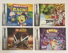VTG 2001 GBA Game Boy Advance Video Game Instruction Booklet Manual Lot~NO GAMES