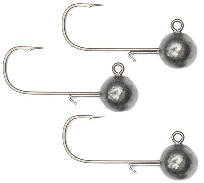 Fox Rage Jig Head X Pack - 3 Jighaken zum Gummifischangeln, Bleikopf