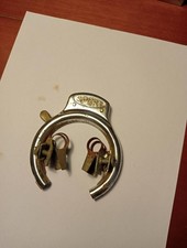 Blocca ruota bicicletta epoca  anni60 originale cromato accessorio con attacchi