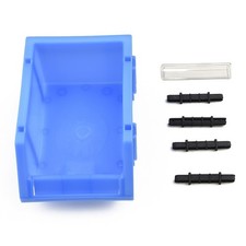 Storage Box With BezelLabel Box Case Classification Containers Hardware