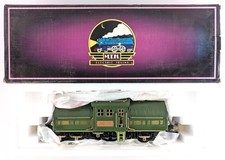 381e standard gauge electric locomotive two-tone green contemporary version item
