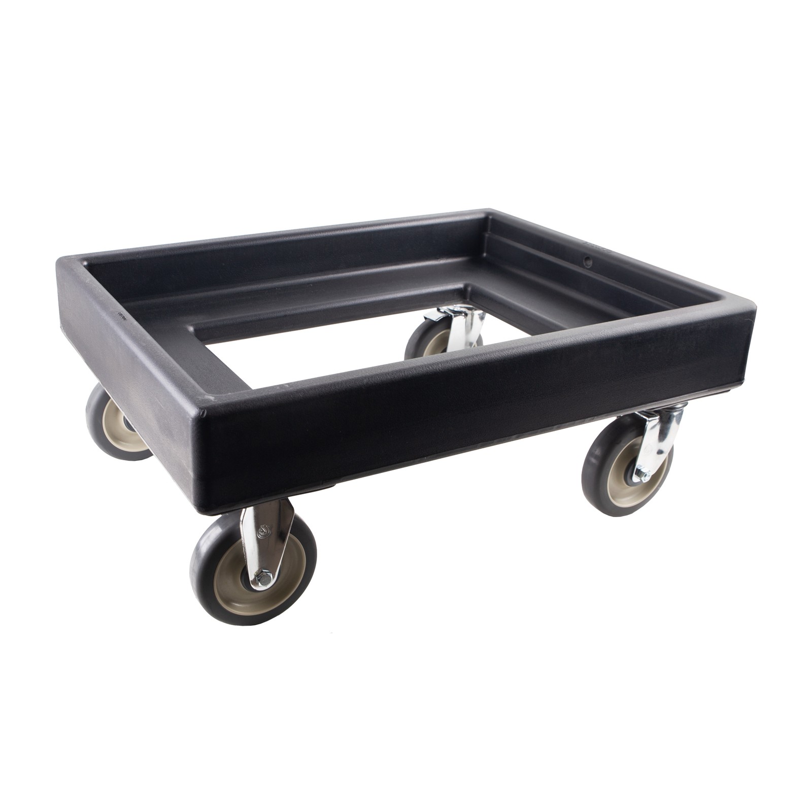 Cambro 17 in x 23 in Black Camdolly® for Camtainers® and Camcarriers®