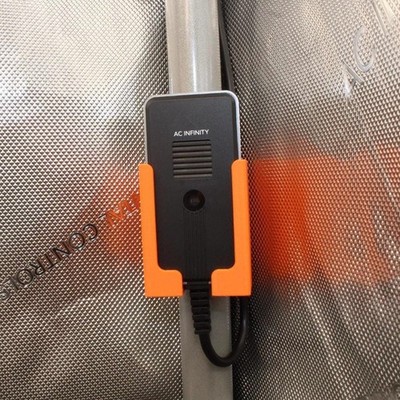 AC Infinity CO2 & Licht Sensor Halterung | Grow Zelt Cliphalter für Zeltstangen