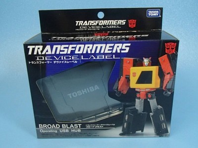 Transformers Device Label USB HUB für PC - Broad Blast Toy von Takara Tomy 24...