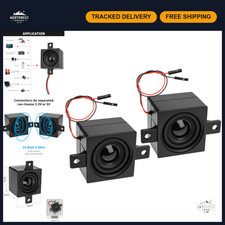 2pcs 10W 4 Ohm Mini Full-Range Speakers for Arduino  Small Electronics Projects