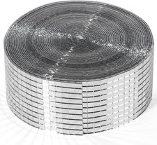 PP OPOUNT 16000 PCS Disco Ball Tiles, 1 Roll 5 x 5 mm Self-Adhesive Glass Mir...