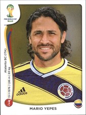 2014 Panini World Cup Stickers #187 Mario Yepes - SCR