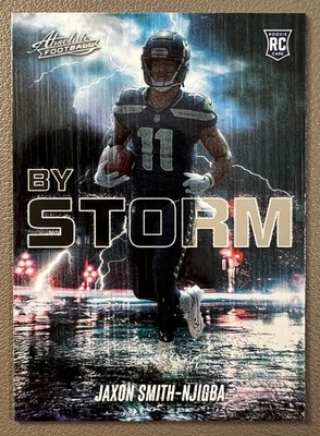 Jaxon Smith Njigba 2023 Panini Absolute NFL By Storm Rookie RC #BST-9 Seahawks