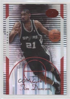 2006-07 Bowman Elevation Red 188/299 Tim Duncan #47 HOF 0e5c