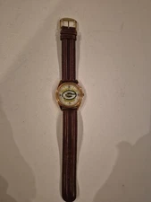 Sun Time Green Bay Packers Wrist Watch Non Working Untested
