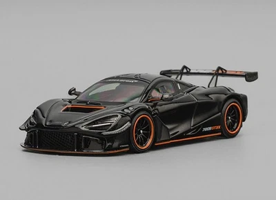 COLOURFUL MINIATURE McLaren 720S GT3X - black - CM 1:64