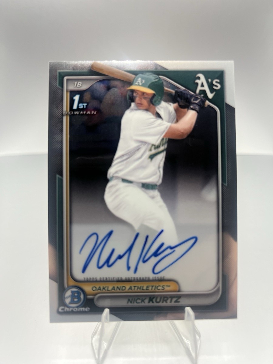 Nick Kurtz／ニック・カーツ／直筆サイン写真／autograph／新人王 