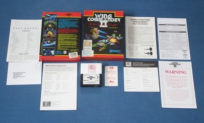 Wing Commander II (2) Vengeance of the Kilrati   PC Spiel Big Box 3,5  Disketten