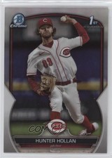 2023 Bowman Draft Chrome Refractor Hunter Hollan #BDC-59 11s9