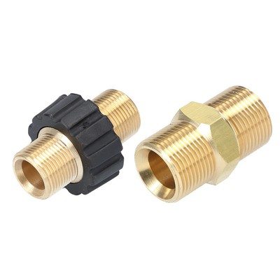 #ad #ad Solid Brass Garden Hose Quick Connect Pressure Washer Tap Adapter Accessory New $14.95