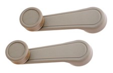 NEW Beige Manual Window Crank Handle PAIR / Fits Listed Toyota Models (A)
