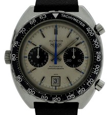 Heuer 42mm Vintage Autavia 