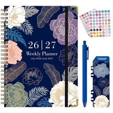 Planner 2026-2027,Agenda 2026-2027, July 2026 to June 2027 Monthly Weekly