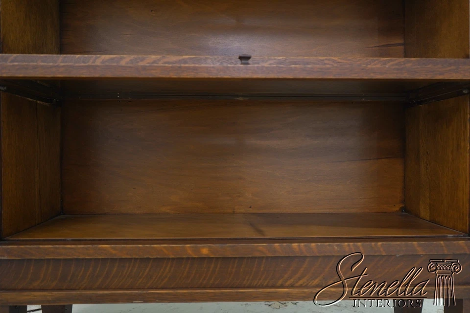 F69822: ГЛОБУС ВЕРНИКЕ дубовый книжный шкаф в миссионерском стиле - Изображение 4 из 4