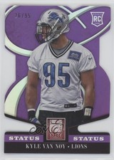 2014 Panini Elite Rookie Status Die-Cut 26/95 Kyle Van Noy #160 0q3