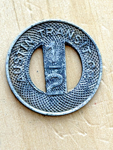 TEXAS  TX 50 E   Transit Token.