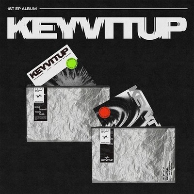 KEYVITUP [KEYVITUP] 1st EP Album CD-R+Foto Buch+Booklet+3 Karte+Sticker+Poster