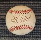 1993 NL Champ Phillies Team Signed Baseball Mitch Williams Stocker Chamberlain +