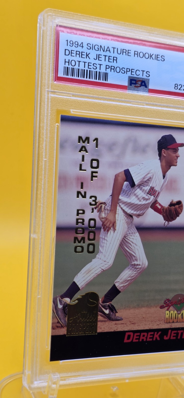 ⚾️PSA 9 - 1994 Signature Rookies - Hottest Prospects Derek Jeter #S4 - 1 of 3000 view 12