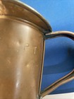 Antique 1 Pint Copper Pitcher Shank Metal Products For Oil Lamps Light house ? — photo 6