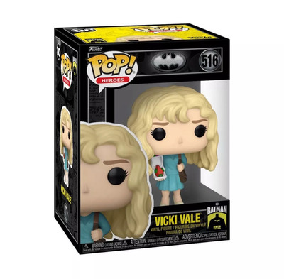 Funko Pop Heroes: VICKI VALE #516 Batman 85th Anniversary vinyl figure DC, NEW!