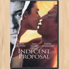 Robert Redford INDECENT PROPOSAL DVD Woody Harrelson DEMI MOORE       0215