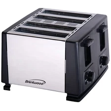 BRENTWOOD® 4-Slice Toaster