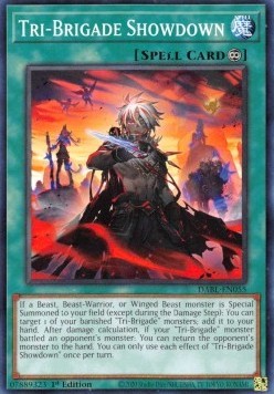 YuGiOh Tri-Brigade Showdown DABL-EN055 Common Englisch NM 1st