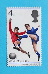 World cup 1966 collectable stamp