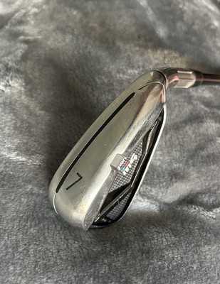 TaylorMade M4 7 Iron Regular Flex Graphite ATMOS Red 6R | eBay