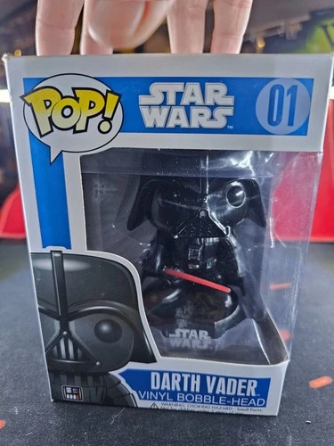 Funko Pop - Darth Vader 01 Star Wars Large Font🔥🔥 RARE VAULTED