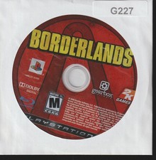 Borderlands Sony PlayStation 3 Video Game Only With Out Case Used