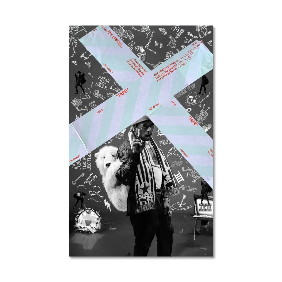 Lil Uzi Vert LUV Is Rage 2 Poster