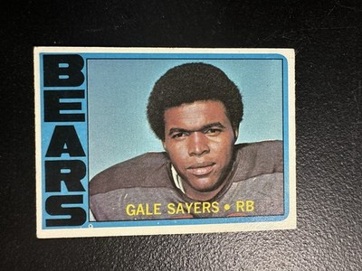 (C) 1972 Topps - #110 Gale Sayers Chicago Bears ￼ Ex