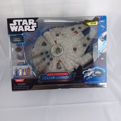 Star Wars Micro Galaxy Squadron Launch Edition Millennium Falcon #0022 NEW