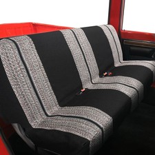 XCAR Universal Bench Seat Cover for FullSize Pickup Trucks, Black