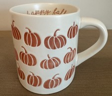 Threshold Stoneware Happy Fall Pumpkin Coffee...