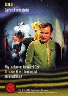 Starfleet Commendation - Star Trek - Star Trek TCG