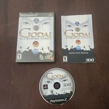Godai: Elemental Force PlayStation 2 PS2 CIB Tested