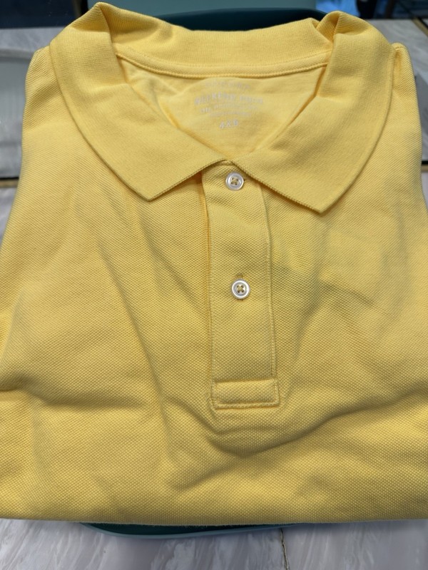 Sonoma Polo Shirt Mens 4XB Lemon Yellow Weekend Casual Short Sleeve Polo NWT