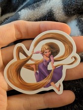 Tangled, Disney, Rapunzel, Princess, Sticker